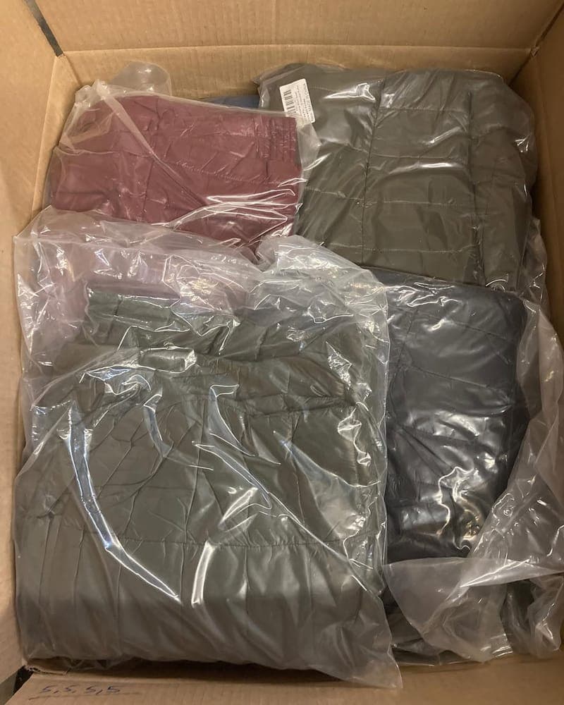 Winter Hooded Jackets liquidation pallet — 70 pieces, Grade A-B